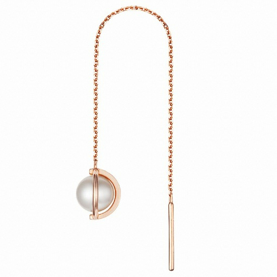 디디에두보 시그니처D 진주 한쪽귀걸이 JDRERTF576W_이미지