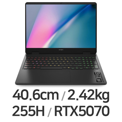 HP 오멘 슬림 16-an0021TX WIN11 32GB램 (SSD 4TB)_이미지