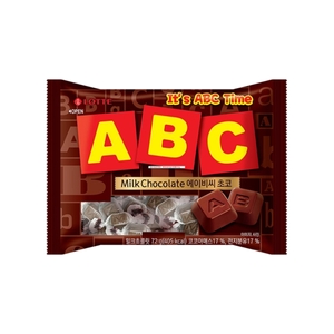 롯데제과 ABC 초콜릿 72g (7개)