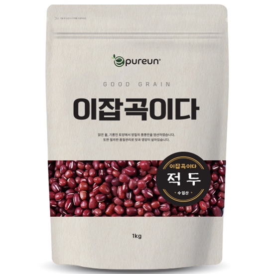이잡곡이다 수입적두 1kg (1개)_이미지
