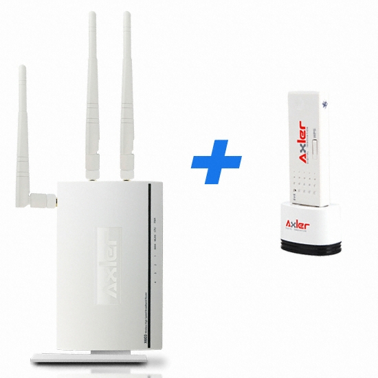 파테크 Axler X603 공유기 패키지 (+ UW300N PLUS USB 2.0 무선랜카드)_이미지