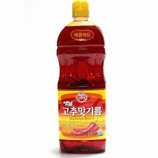 오뚜기 옛날 고추맛기름 1.5L (3개)_이미지