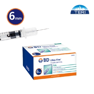 벡톤디킨슨 BD 울트라파인 31G 6mm 0.5ml (100개)