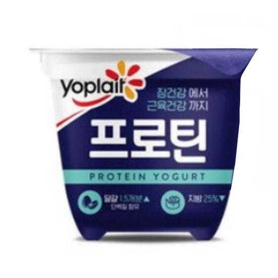 빙그레 요플레 프로틴 요거트 플레인 100g (8개)