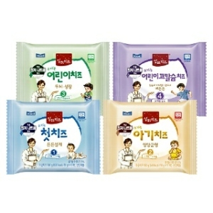 매일유업 상하 유기농 첫치즈 1단계 튼튼설계 (140매)_이미지