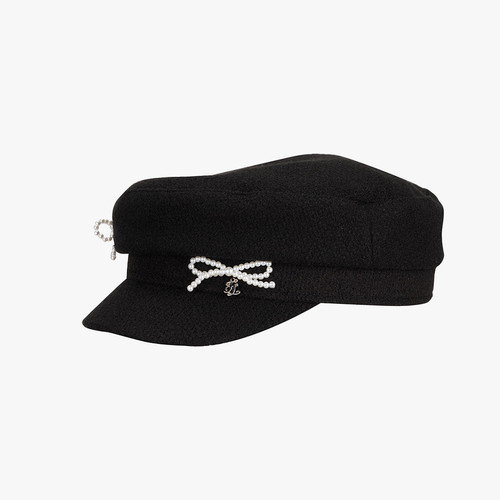 페어라이어 진주 리본 마도로스 햇 블랙이미지입니다. 누르면 해당 게시물로 새창이동합니다.