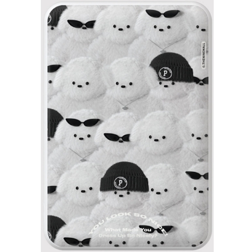 더나인몰 nice puppy pattern 맥세이프 보조배터리 5000mAh