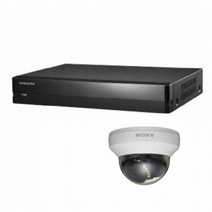한화비전 SRD-445 + SSC-YM500R 패키지 (카메라 3개+녹화기)