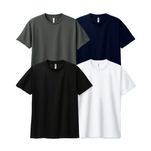 글리머 GLIMMER 에어쿨링 드라이 기능성 쿨론 무지 반팔 티셔츠 6 COLOR 217239