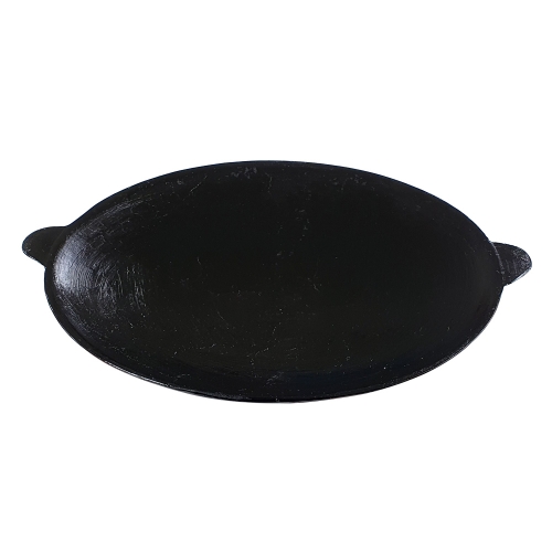 길들인 주물팬 무쇠통주물 야외 캠핑 그리들 고기불판 30cm 33cm 37cm 41cm 블랙 전골팬 중 33cm