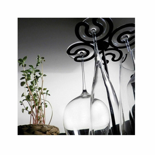 새턴 와인잔걸이 4잔걸이 고급 스틸소재