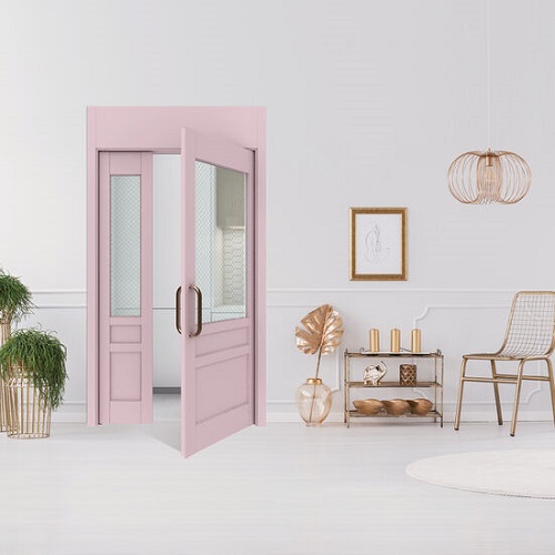 노루페인트 하우홈 프렌치 비대칭 양개도어 중문 (~1.3m)_이미지