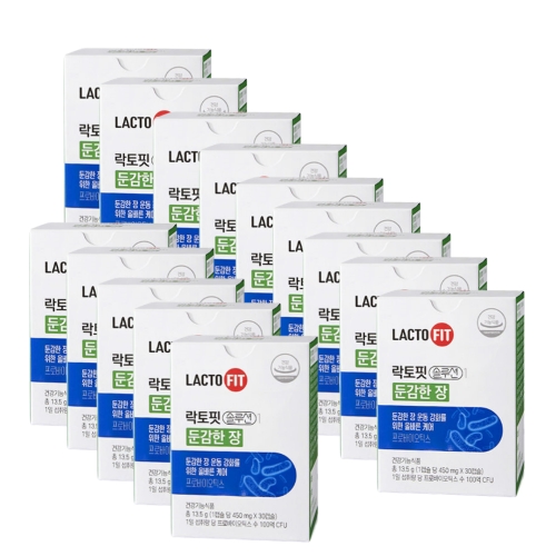종근당건강 락토핏 솔루션1 둔감한 장 450mg 30캡슐 (14개)_이미지