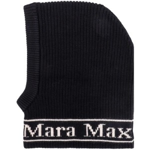 막스마라 공 GONG 울 발라클라바 블랙 2345761133 008_이미지