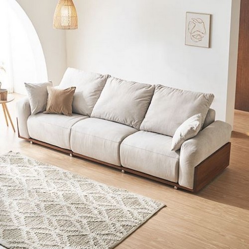 시트앤모어 캄포데피오리 원목 마법 패브릭 리클라이너 4인용_이미지