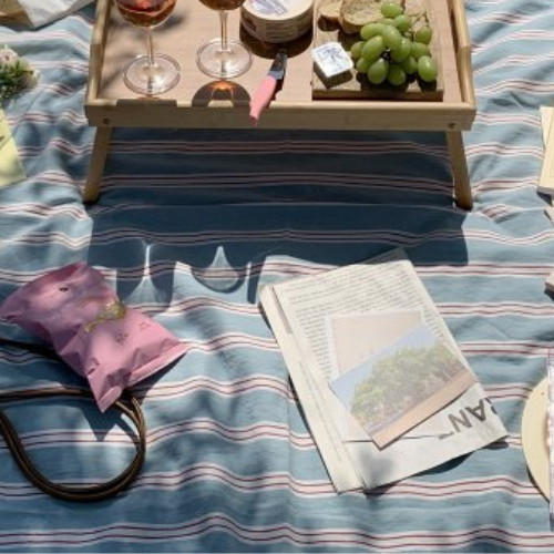 앨리건트테이블 피크닉 매트 아멜리블루 M (115x145)