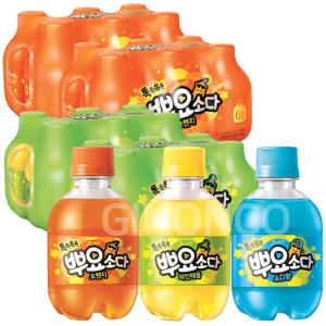 팔도 뿌요소다 어린이 탄산음료 음료수 245ml 24개_이미지