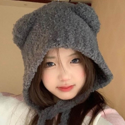  리더스 곰돌이 귀모자 여자 겨울 뽀그리 버킷햇 11569853