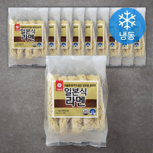 천일식품 천일냉동 일본식 라멘 냉동 1.1kg 8개