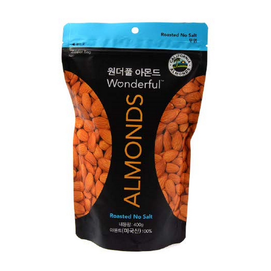 더채움 원더풀 아몬드(무염) 400g (1개)_이미지