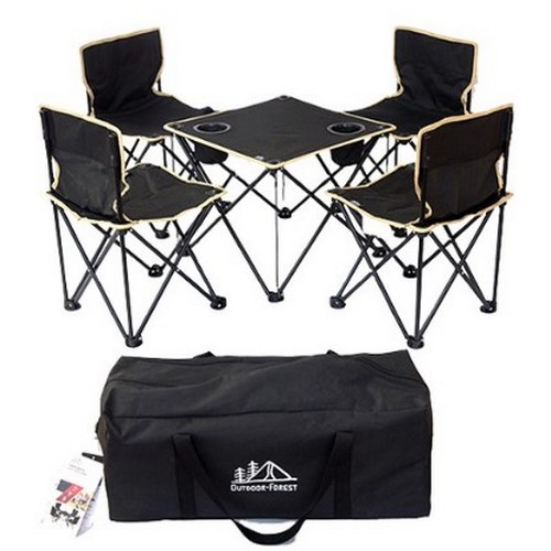 아웃도어포레스트 쿼드체어 테이블 콤보_이미지