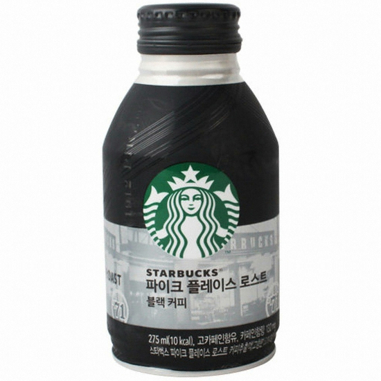 스타벅스 파이크 플레이스 로스트 블랙커피 275ml (12개)