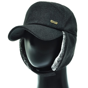 플릭앤플록 남성 단색 털귀달이 캡모자 트래퍼햇 LJO02_이미지