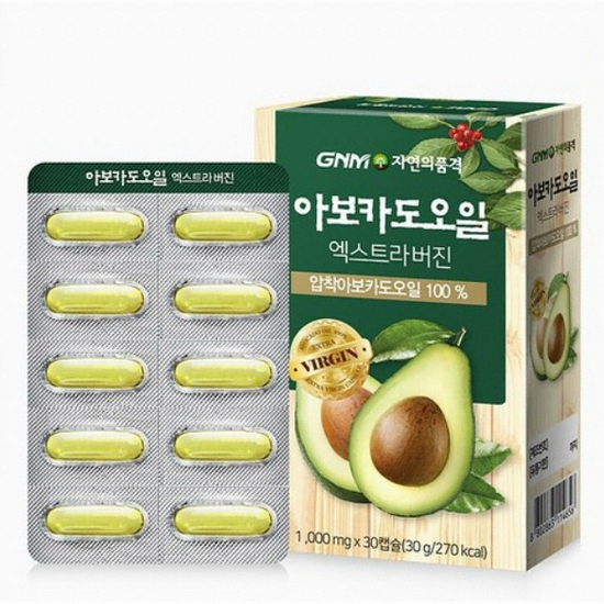 GNM자연의품격 아보카도오일 엑스트라버진 30캡슐 (2개)