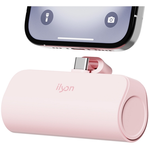 일리온 파스텔 도킹형 미니 보조배터리 NAT-DB10WCP 5000mAh (C타입)_이미지