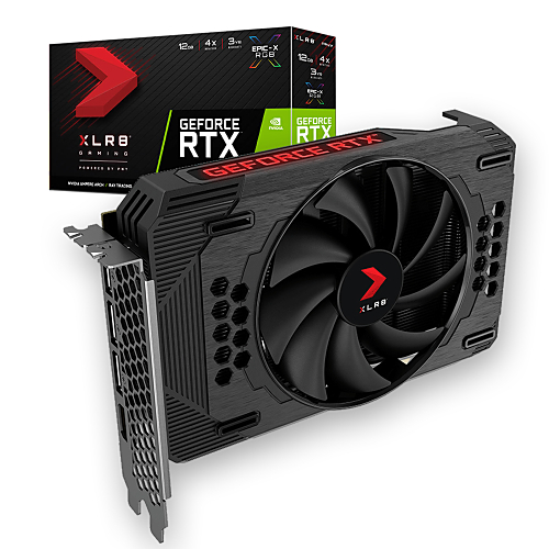 PNY XLR8 ������ RTX 3060 REVEL EPIC-X RGB D6 12GB Single ���̾���