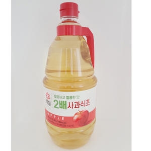 백설 2배 사과식초 1.8L (4개)_이미지