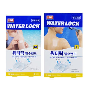 루크 워터락 방수밴드 선택x1개//투명/밴드_이미지