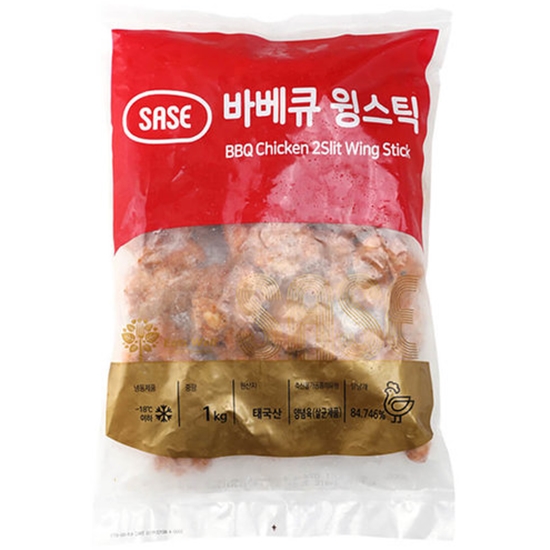 사세(SASE) 바베큐 윙스틱 1kg (2개)