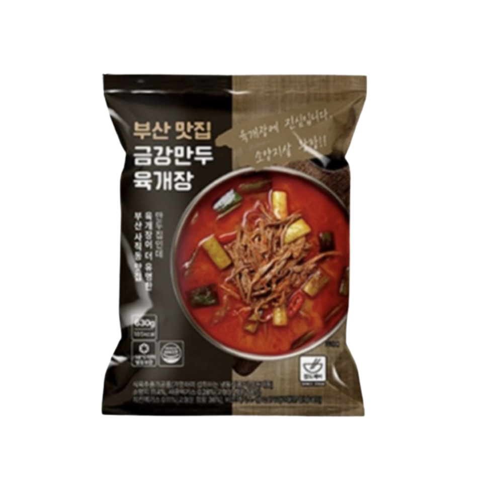 참도깨비푸드 금강만두 육개장 630g이미지입니다. 누르면 해당 게시물로 새창이동합니다.