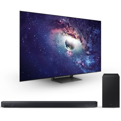 삼성전자 올레드 KQ77SC90AFXKR (스탠드+사운드바, HW-Q600C)_이미지