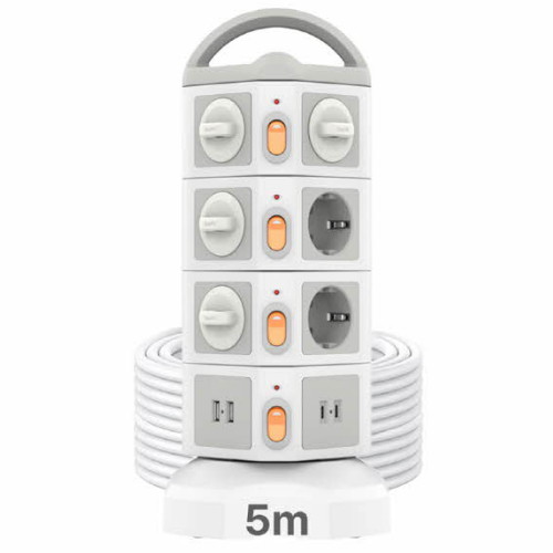 SooPii ��ε��ڸ��� 14�� 16A ���ν���ġ USB Ÿ�� ��Ƽ��