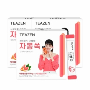 티젠 자몽쏙 30스틱입x3박스