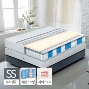  셀레스타 10T 양면 CL라텍스 9존독립 매트리스 SS [23cm] 상품이미지