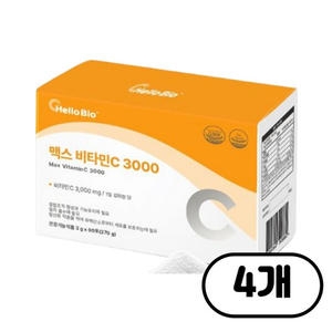한풍네이처팜 헬로바이오 맥스 비타민c 3000 3g 90포 (4개)