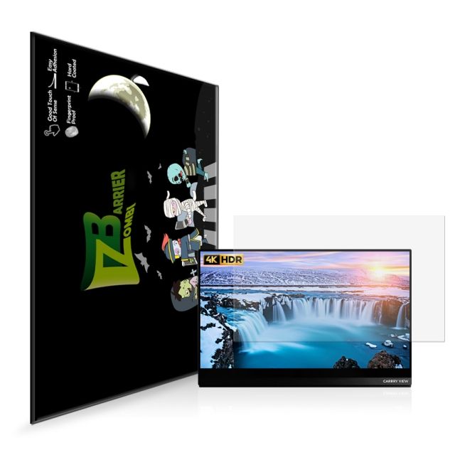 좀비베리어 주연테크 캐리뷰 15UPG 올레포빅 고광택 액정보호필름_이미지