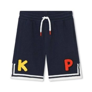 키즈 Boys Drawstring 로고 패치 숏츠 Size 10Y K60312-84A 305787