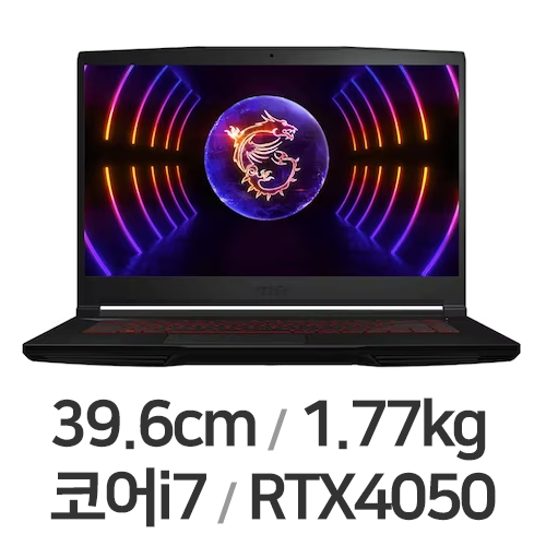 MSI GF시리즈 Thin GF63 12VE-i7 16GB램 (1TB + SSD 512GB)_이미지