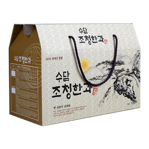 수담한과 조청유과 한과 세트 500g