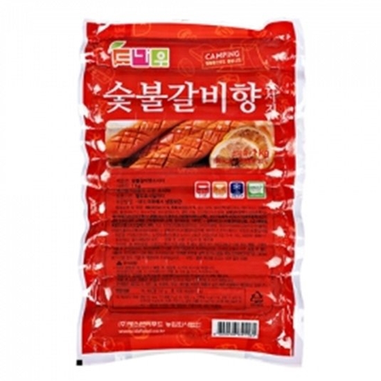도나우 숯불갈비향 소시지 1kg (1개)_이미지