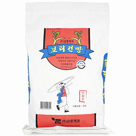 금풍제과 보리건빵 2kg (1개)
