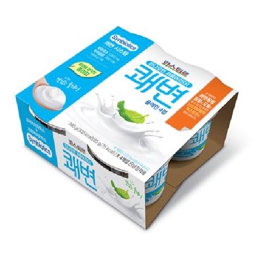 파스퇴르 떠먹는 쾌변 플레인 85ml (4개)