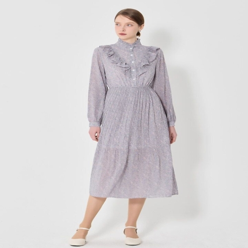 잔꽃 프릴 원피스 958054