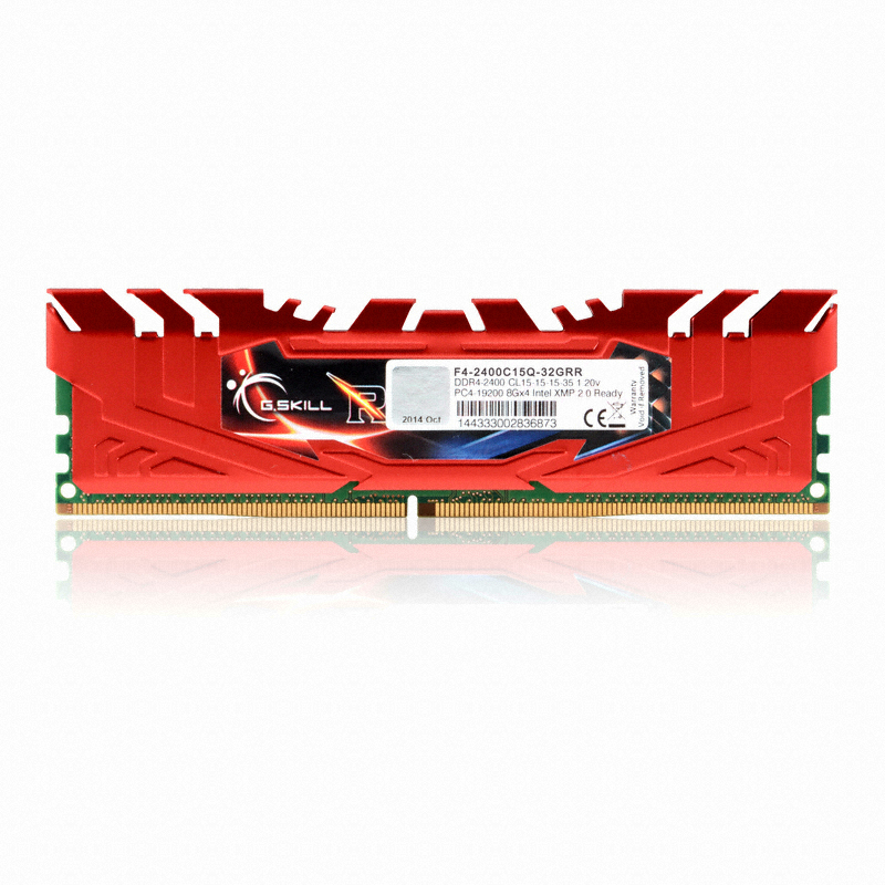 G.SKILL DDR4-2400 CL15 RIPJAWS4 RR 패키지 병행수입 (32GB(8Gx4))_이미지