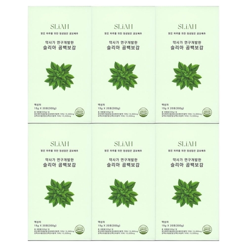 슬리아 곰백보감 20포 (6개)_이미지