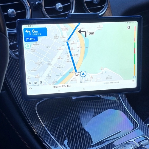 에이덤스 차량 휴대폰 태블릿 거치대 CD슬롯형_이미지